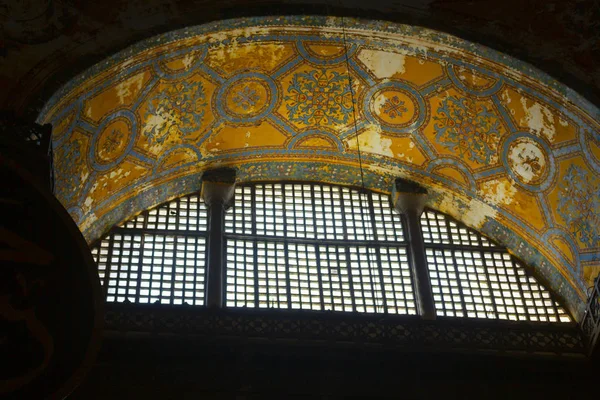 Hagia Sophia Interior Istanbul Turkey 건축적 — 스톡 사진