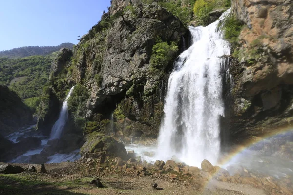 Kapuzbasi Cascada Kayseri Turquía — Foto de Stock