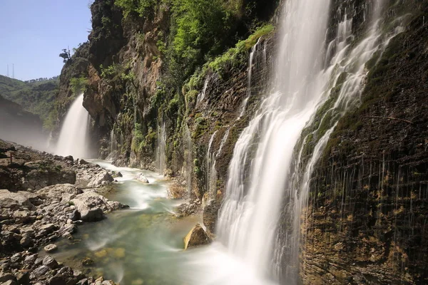 Cachoeira Kapuzbasi Kayseri Turquia — Fotografia de Stock
