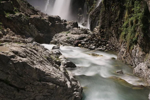 Cascata Kapuzbasi Kayseri Turchia — Foto Stock