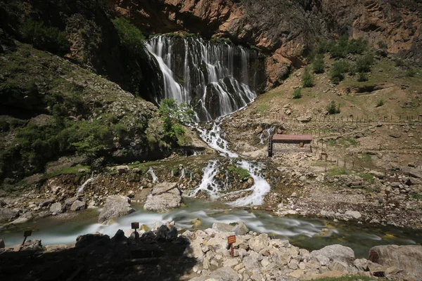 Cascata Kapuzbasi Kayseri Turchia — Foto Stock