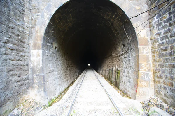 Caminho Comboio Túnel Turquia — Fotografia de Stock