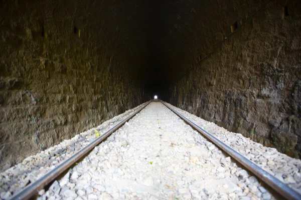 Caminho Comboio Túnel Turquia — Fotografia de Stock