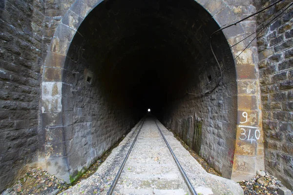 Caminho Comboio Túnel Turquia — Fotografia de Stock