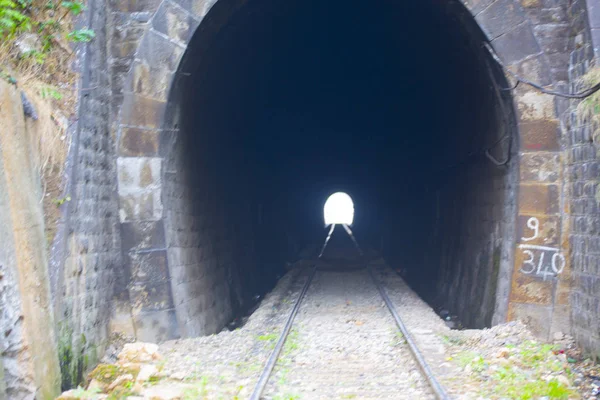 Cesta Vlaku Tunel Turecko — Stock fotografie