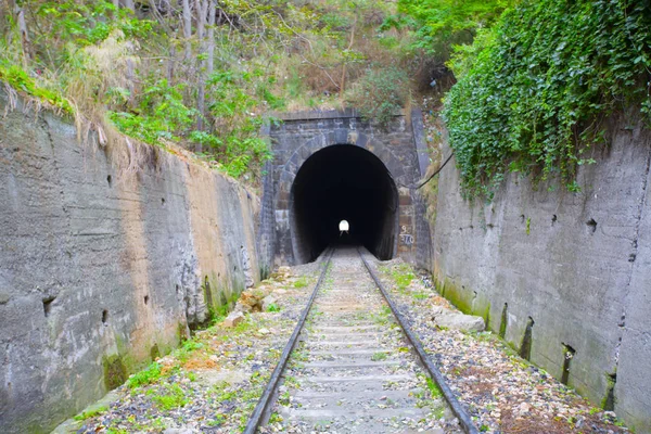 火车路和隧道 土耳其 — 图库照片