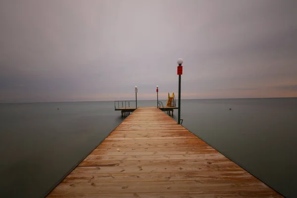 stock image Long exposure pier and Nature 