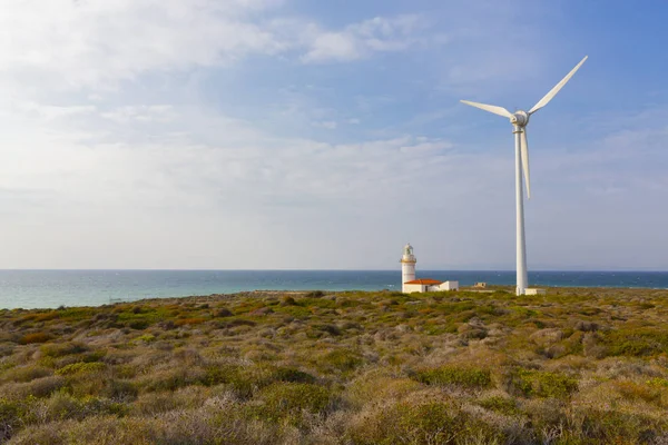 Bozcaada Adası'ndaki Polente deniz feneri