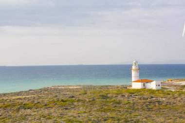 Bozcaada Adası'ndaki Polente deniz feneri