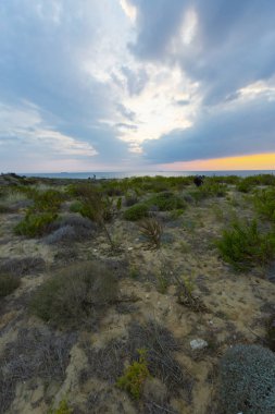 Bozcaada Adası'ndaki Polente deniz feneri