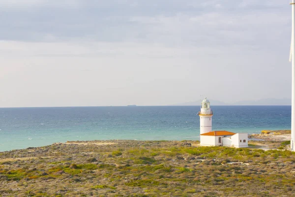 Φάρος Polente Στο Νησί Τένεδο — Φωτογραφία Αρχείου