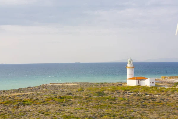 Φάρος Polente Στο Νησί Τένεδο — Φωτογραφία Αρχείου