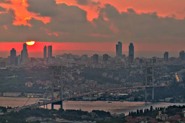 Istanbul Şehir Manzara Türkiye — Stok fotoğraf