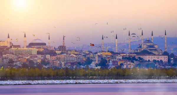 Istanbul Stadt Und Landschaft Türkei — Stockfoto