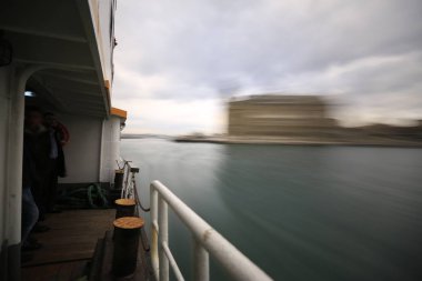 istanbul silueti ve gün batımı / Türkiye