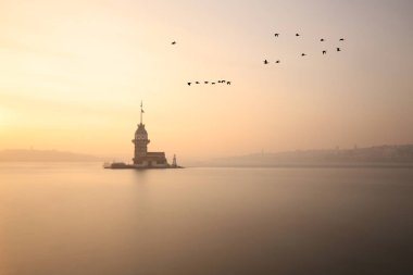 Kız Kulesi ve Gün Batımı 