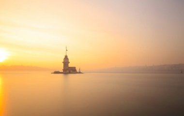 Kız Kulesi ve Gün Batımı 