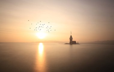 Kız Kulesi ve Gün Batımı 