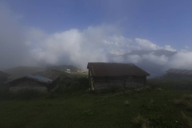 Pokut Platosu Rize Camlihemsin, Pokut Platosu Karadeniz ve Türkiye. Rize, Türkiye.