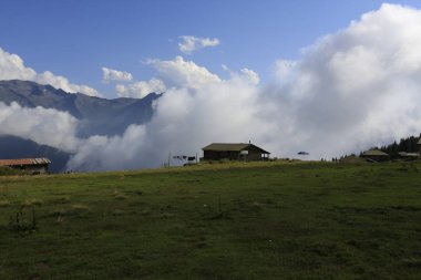 Pokut Platosu Rize Camlihemsin, Pokut Platosu Karadeniz ve Türkiye. Rize, Türkiye.