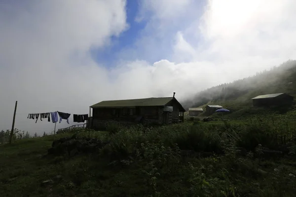 Pokut Plateau Rize Camlihemsin Pokut Plateau Schwarzen Meer Und Der — Stockfoto