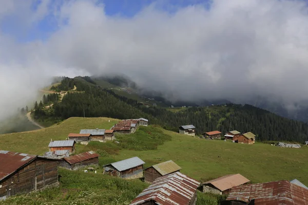 Pokut Fennsík Rize Camlihemsin Pokut Fennsík Fekete Tengeren Törökországban Rize — Stock Fotó