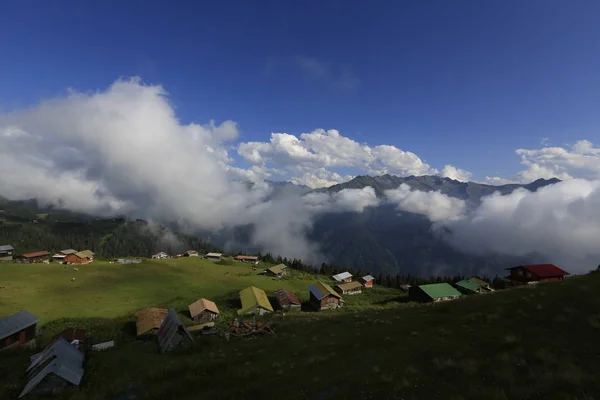 Οροπέδιο Pokut Rize Camlihemsin Οροπέδιο Pokut Στη Μαύρη Θάλασσα Και — Φωτογραφία Αρχείου