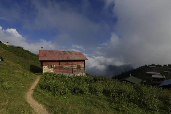 Pokut Plateau Rize Camlihemsin Pokut Plateau Schwarzen Meer Und Der — Stockfoto