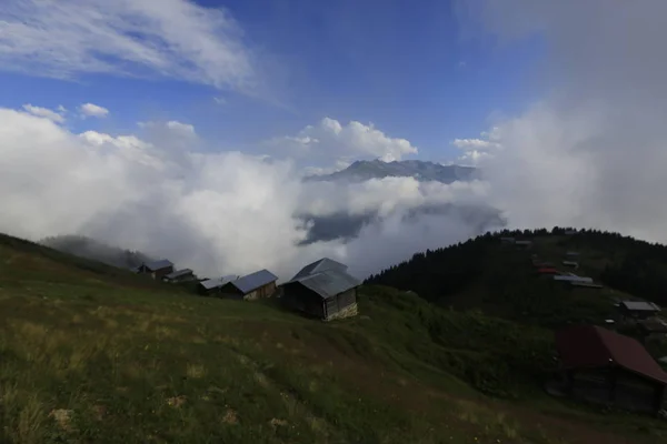 Покут Плато Rize Camlihemsin Покут Плато Черном Море Турции Ризе — стоковое фото