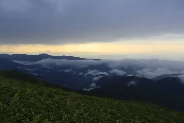 Panoramic View Ambarli Plateau Kackar Mountains Black Sea Rize Turkey — Stock Photo, Image