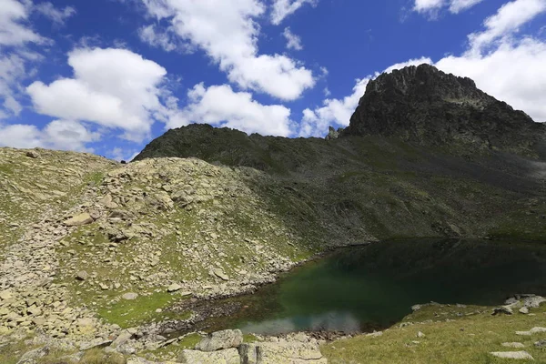 Pohoří Kackar Odráželo Ledovém Jezeře — Stock fotografie