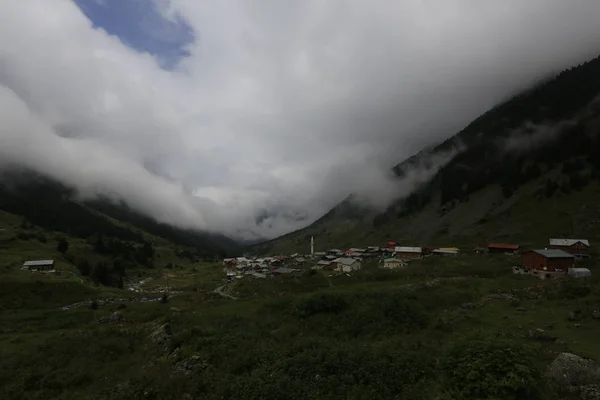 A beautiful landscape from the Elevit uplands of Rize in Black Sea region of Turkey.