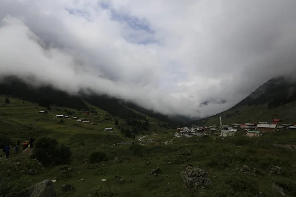 A beautiful landscape from the Elevit uplands of Rize in Black Sea region of Turkey.