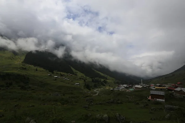 Uma Bela Paisagem Das Terras Altas Elevit Rize Região Mar — Fotografia de Stock