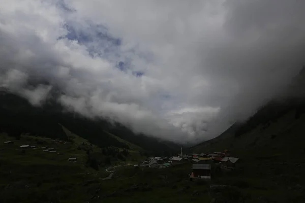 Bellissimo Paesaggio Dalle Regioni Montane Elevit Rize Nella Regione Del — Foto Stock