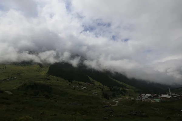 Uma Bela Paisagem Das Terras Altas Elevit Rize Região Mar — Fotografia de Stock