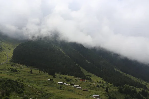 Bellissimo Paesaggio Dalle Regioni Montane Elevit Rize Nella Regione Del — Foto Stock