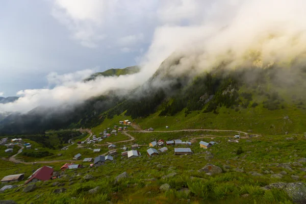 Schwarzes Meer Rize Amlakit Stream Türkei Blick — Stockfoto