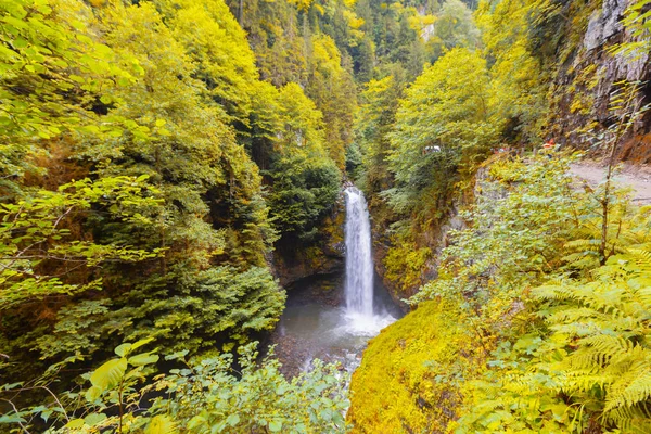 Cachoeira Palovit Verão Região Recebe Grande Quantidade Chuva Durante Ano — Fotografia de Stock