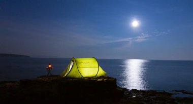 Çadırla Kamp / Gece 