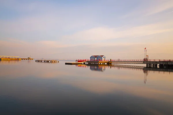 Sekapark Izmit Kocaeli Hermoso Parque Natural Costa Vista Mar Atardecer — Foto de Stock