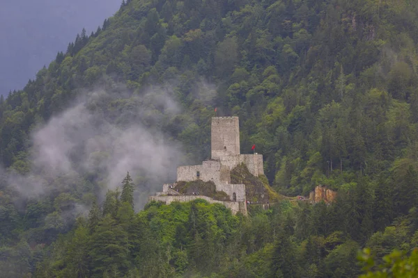Camlihemsin Rize Turkije Zil Castle Ook Wel Bekend Als Zilkale — Stockfoto