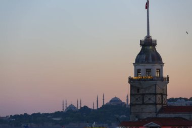 istanbul şehir gece manzara