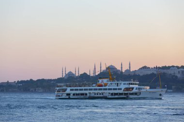 istanbul şehir gece manzara