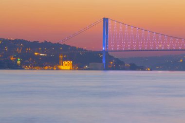 istanbul şehir gece manzara