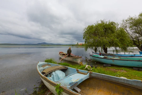Golyazi Bairro Bursa Turquia Está Situado Perto Lago Ulubat Golyazi — Fotografia de Stock