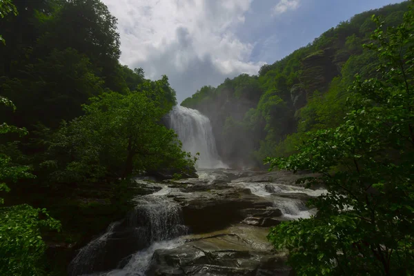 Cascadas Suuctu Mustafa Kemal Pasa Bursa Turquía Hermosa Cascada Entre — Foto de Stock