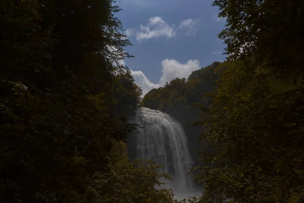 Suuctu Wasserfälle Mustafa Kemal Pasa Schleimbeutel Türkei Schöner Wasserfall Zwischen — Stockfoto