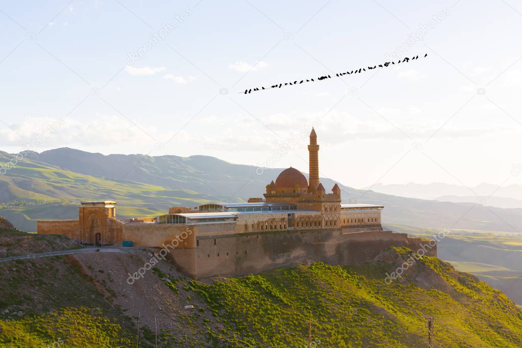 Ishak Pasha palace near Dogubayazit, Turkey