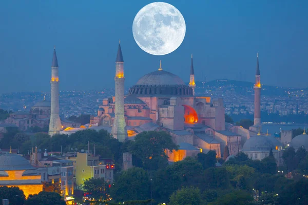 Hagia Sophia Museum Und Truthahn — Stockfoto